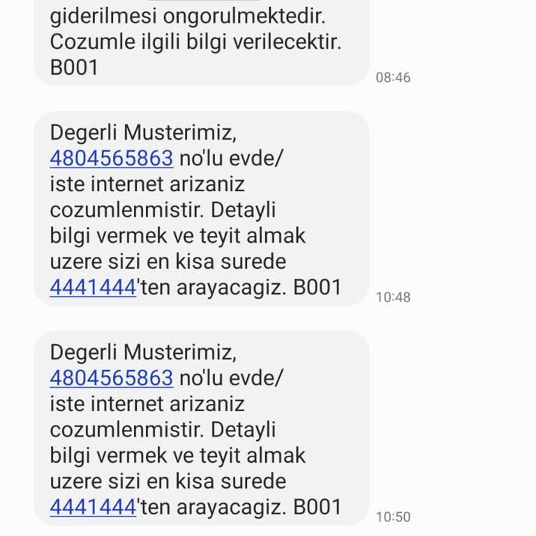Türk Telekom'da Çözülemeyen İnternet Arızası Ve Yanıltıcı Bilgilendirme