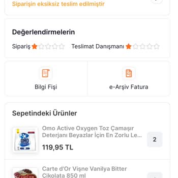 Migros Sanal Market Sipariş İptali Ve İade Sorunu