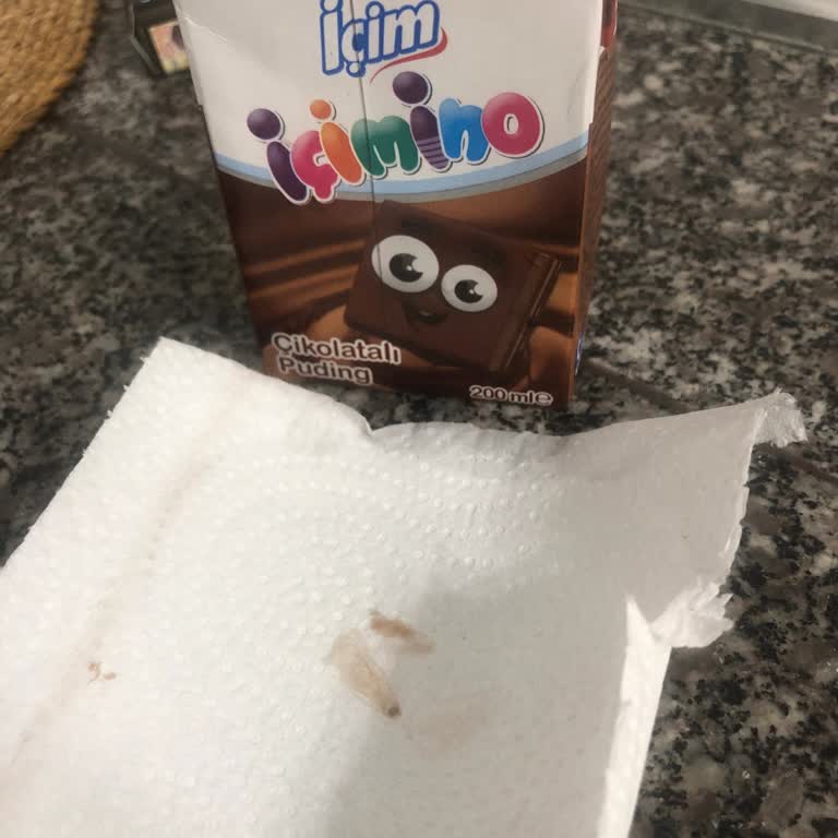 Puding İçinden Çıkan Tehlikeli Madde!