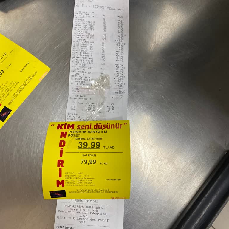 Fiyat Etiketi Ve Kasa Uyuşmazlığı