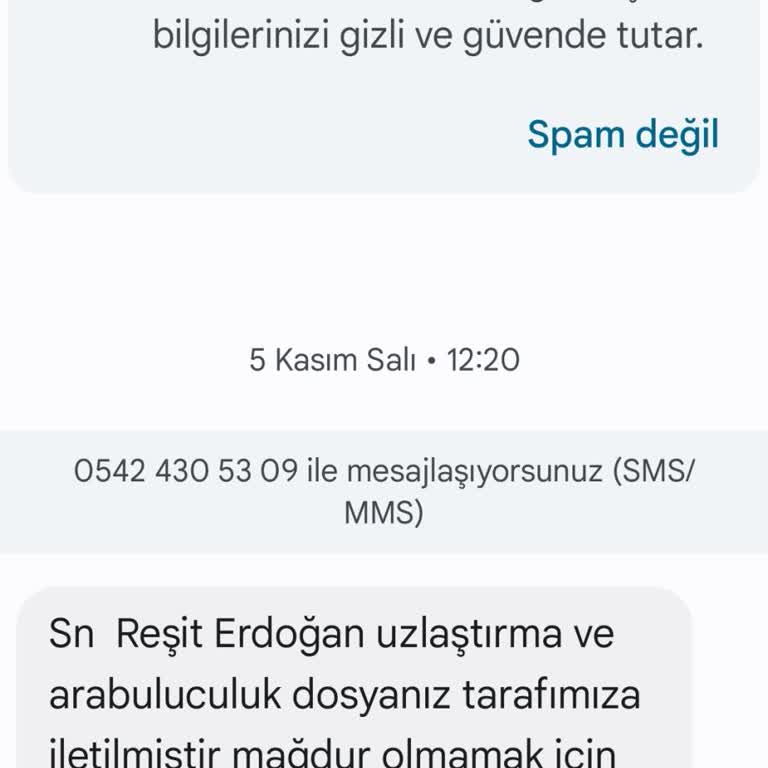 Sahte Hukuk Mesajlarıyla Mağduriyet Uyarısı