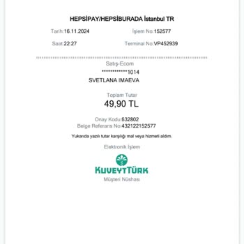 Yetkisiz Kart Çekimleri Hakkında İade Talebi