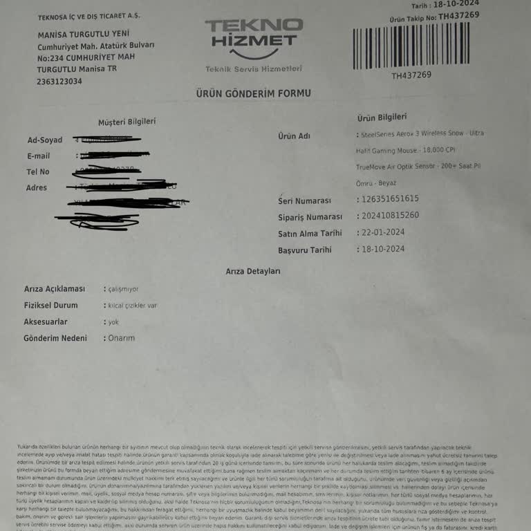 Teknosa'nın Uzayan İade Süreci Ve Hediye Çeki Teklifi