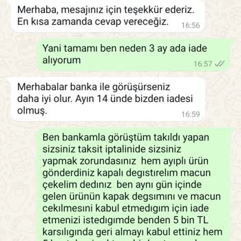 İstikbal Mağazasında Kusurlu Ürün Ve İade Sorunu