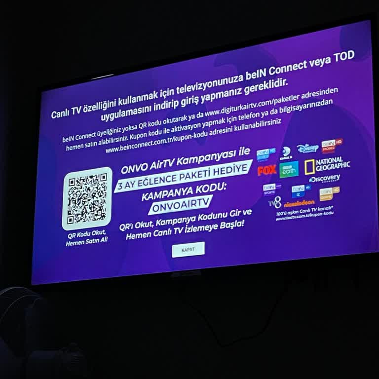 Güncelleme Sonrası Televizyon Kullanım Sorunu