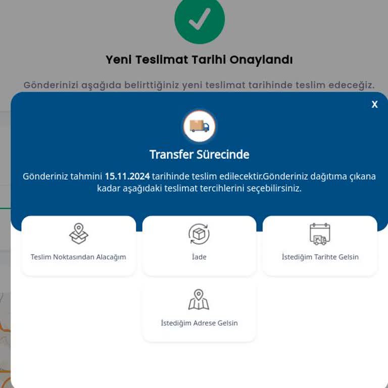 Yanlış Gün Teslimat Ve İletişim Sorunu