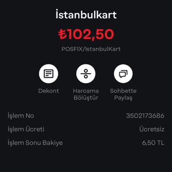 İstanbul Kart Uygulamasında Yükleme Sorunu Ve Ücret İadesi Talebi