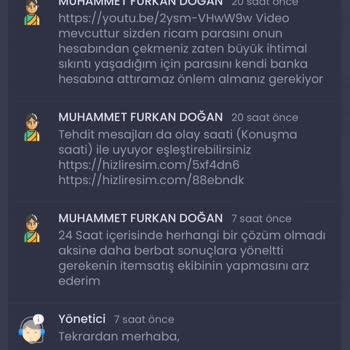 Hesap Satışında Mağduriyet