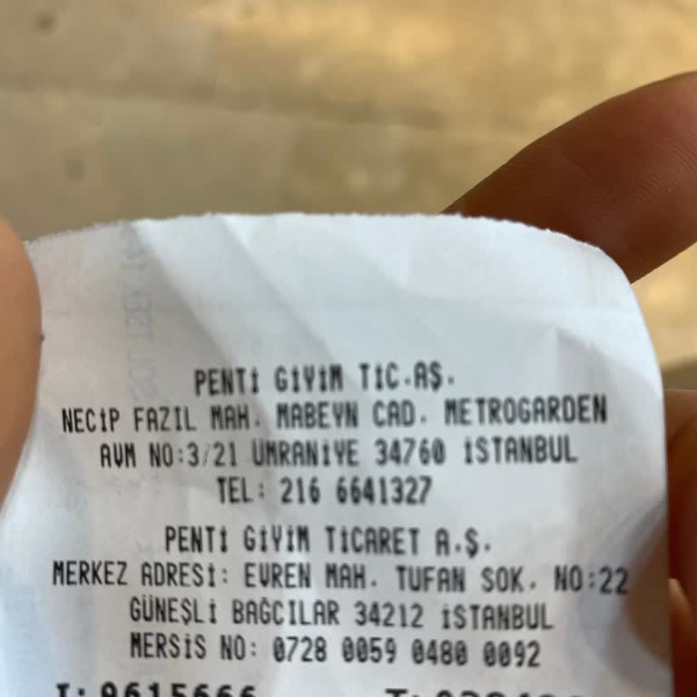 Penti Mağazasında Değişim Sorunu: Yanıltıcı Bilgilendirme