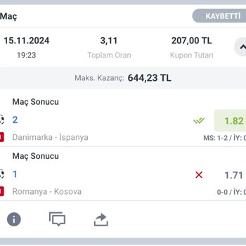 Tuttur.com'da Kupon Mağduriyeti: Romanya-Kosova Maçı