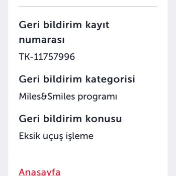 Soyadı Değişikliği Nedeniyle Uçuş Milleri Sorunu