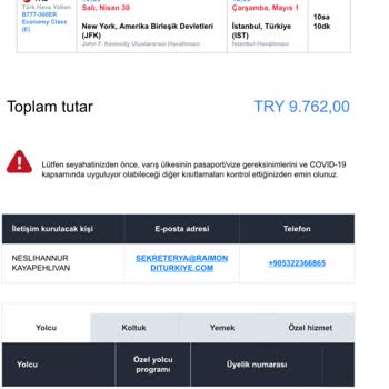 Soyadı Değişikliği Nedeniyle Uçuş Milleri Sorunu
