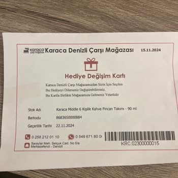 Karaca Mağazası'nda Değişim Krizi Ve Müşteri Mağduriyeti