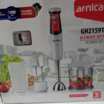 Paslanan Arnica Blender Seti Bıçağı Sağlığımızı Tehdit Ediyor