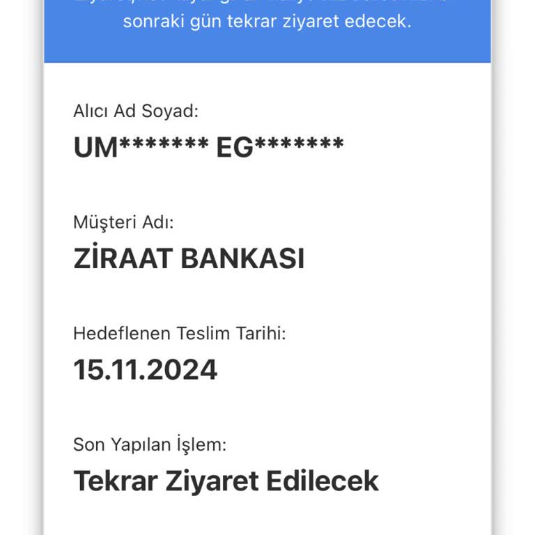 AGT Kurye'nin Yanıltıcı Teslimat Süreci