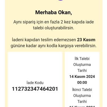 N11 İade Sürecinde Kargo Sorunu Ve Müşteri Memnuniyetsizliği