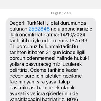 Yanlış Faturalandırma Ve İletişim Sorunları