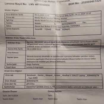 Teknik Servis Ve Ürün Sorunlarıyla Baş Edememe