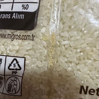 Migros'tan Aldığım Pirinçte Kurt Çıktı