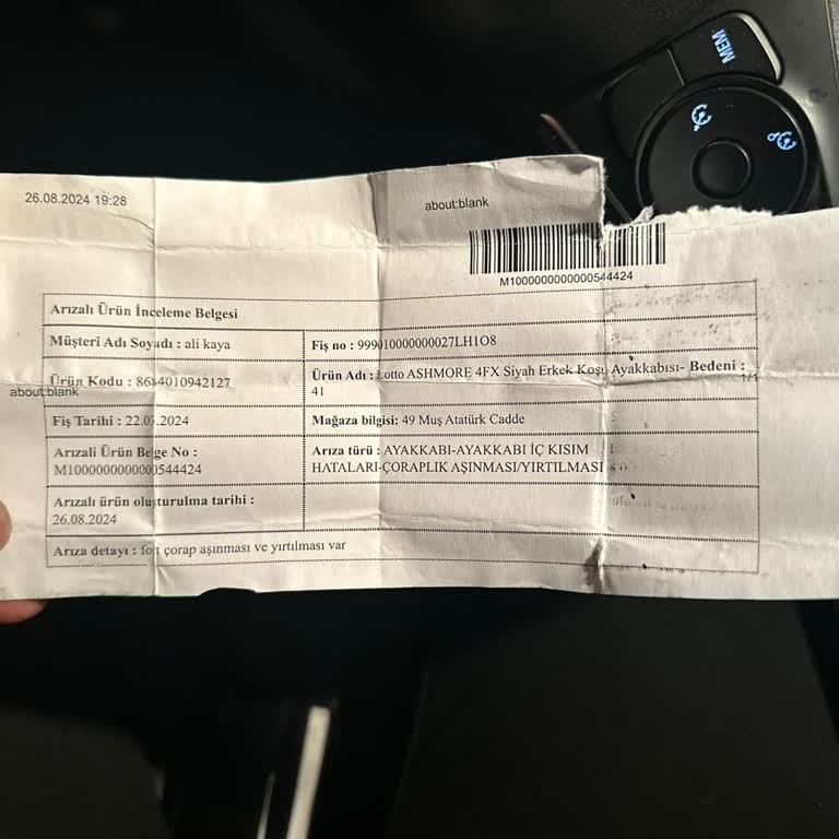 FLO Mağazasından Aldığım Üründe Yırtılma Problemi