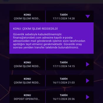 Etorobet Hesabım Haksız İncelemeye Alındı