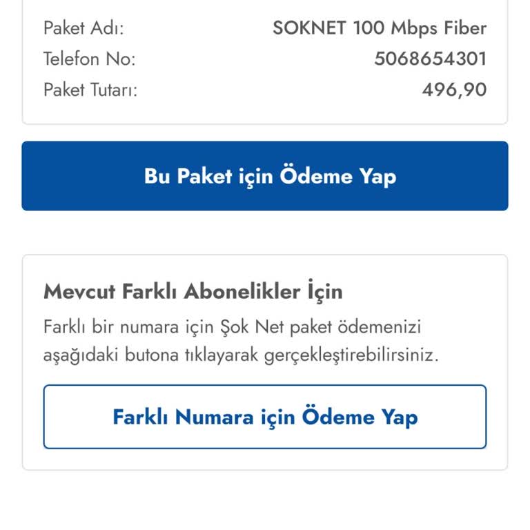 Paket Fiyatı Ve Müşteri Hizmetleri Sorunu