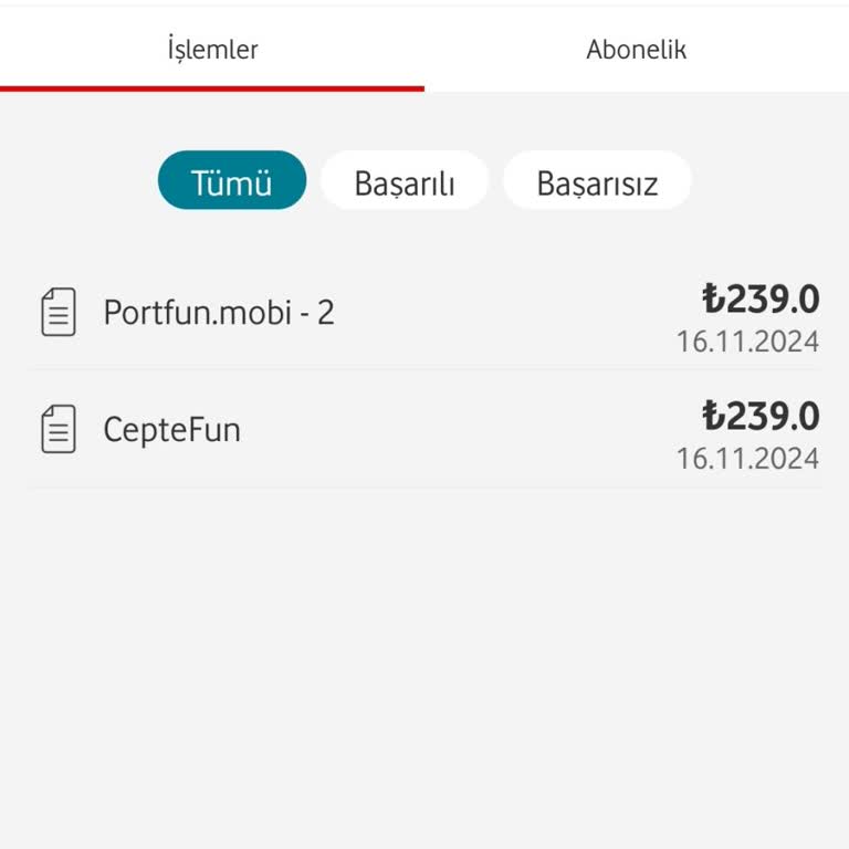 İzinsiz Abonelik Ve Para İadesi Talebi