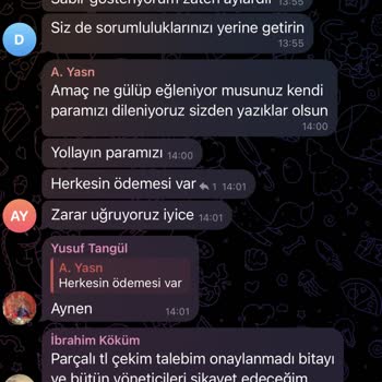 Para Çekim Talebim Askıda Kaldı