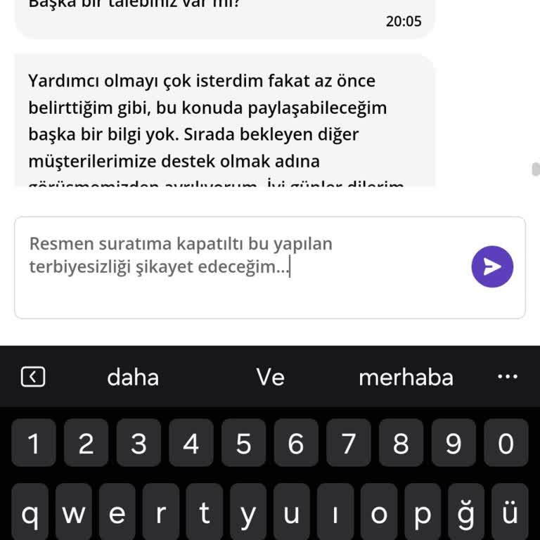 Getir Siparişimde Yaşadığım Sorun