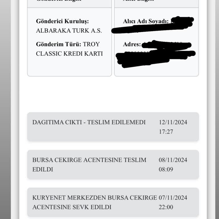 Kuryenet Çekirge Şubesi: Teslimat Sorunları Ve Ulaşılamayan Müşteri Hizmetleri