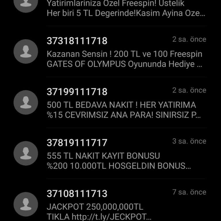 Reklam Mesajlarından Bıktım!