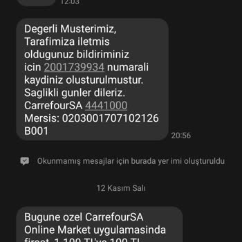 Yanlış Ürün Ve İade Sorunu: Carrefour SA Zeytin Siparişi