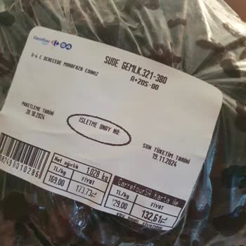 Yanlış Ürün Ve İade Sorunu: Carrefour SA Zeytin Siparişi