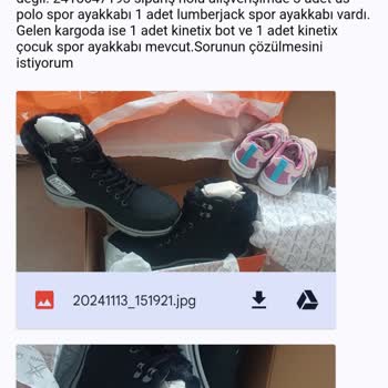 Yanlış Ürün Gönderimi Ve Eksik İade Sorunu