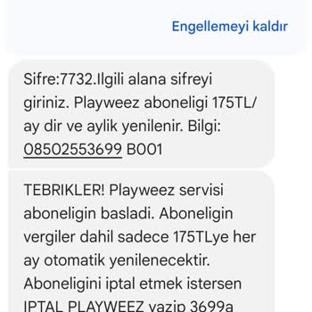 Bilgim Dışında Üyelik Ve Yüksek Fatura Şoku