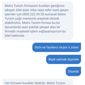 Metro Turizm İle Yaşanan Mağduriyet