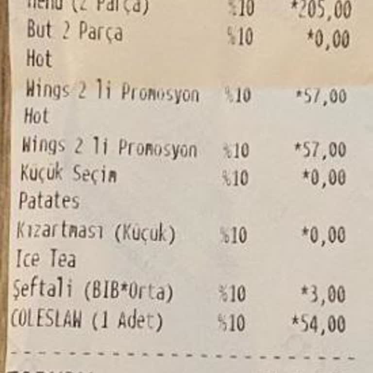 KFC Sancaktepe'de Süregelen Lezzet Sorunu