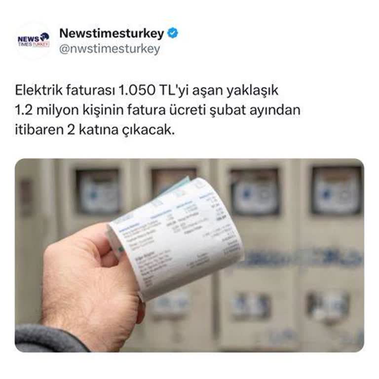 Elektrik Faturalarında Haksız Tarife Uygulaması