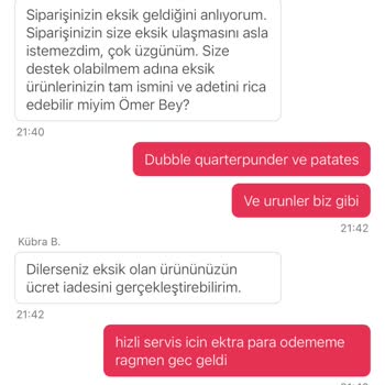 Yemeksepeti Ve McDonald's Siparişimde Eksik Ve Soğuk Ürün Sorunu
