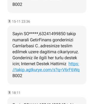 Denizli AGT Kurye'nin Sorumluluk Eksikliği Ve Teslimat Sorunları