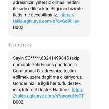 Denizli AGT Kurye'nin Sorumluluk Eksikliği Ve Teslimat Sorunları