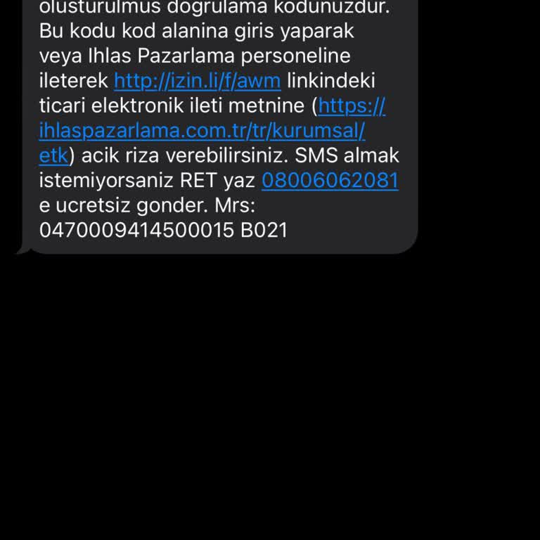 Gece Gelen İstenmeyen Mesaj Ve Tedirginlik