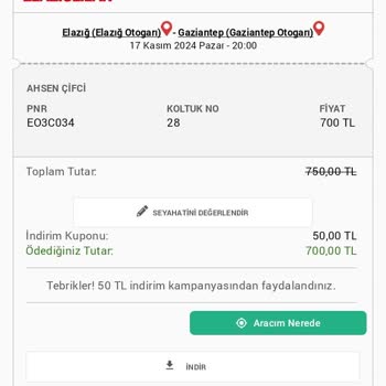 Çifte Satılan Koltuk Krizi: Özelazığlılar Otobüs Firması Yolcuları Mağdur Ediyor