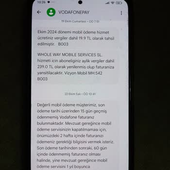 Yanlışlıkla Başlatılan Abonelik Ve Faturaya Yansıyan Ekstra Ücretler