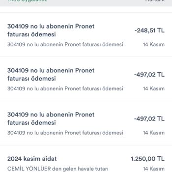 Pronet'ten Fazla Çekim Ve İade Sorunu