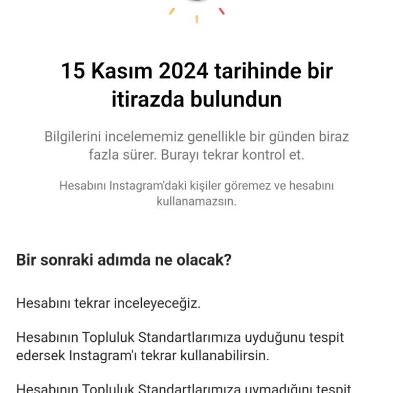 Instagram Haksız Hesap Kapatılması: Çözüm Bekliyorum