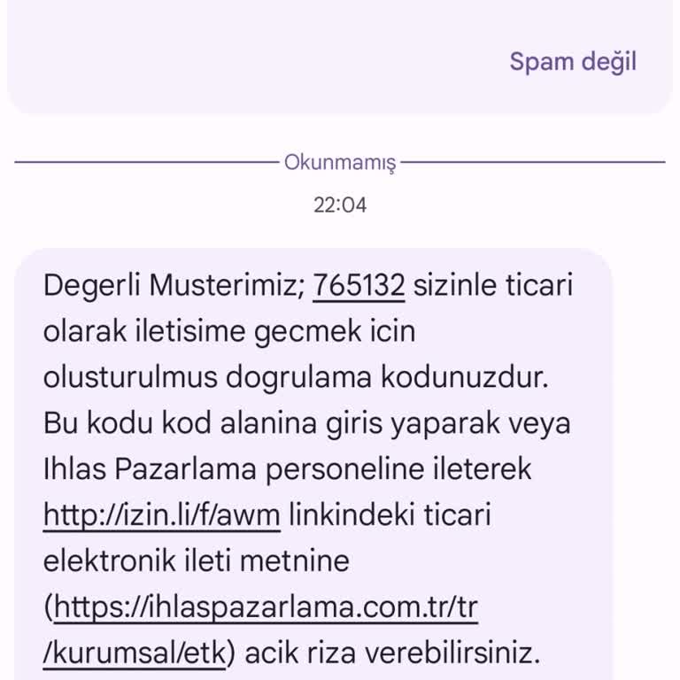 Kişisel Bilgilerimin İzinsiz Kullanımı