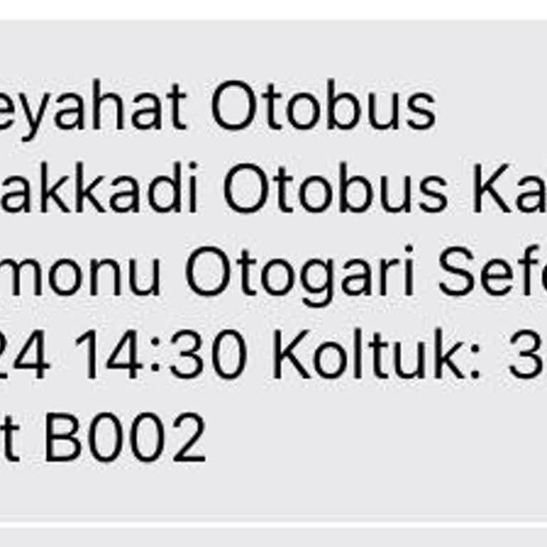 Otobüs Firmasından Bilet Kaosu Ve Zamanında Gelmeyen Araç