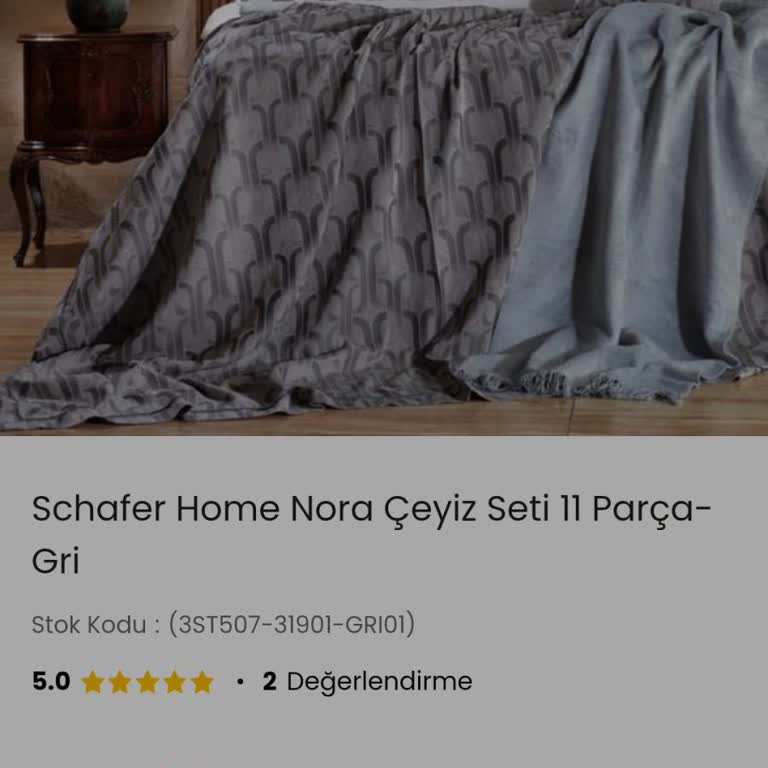 Eksik Yastıklarla Gelen Yatak Örtüsü Seti