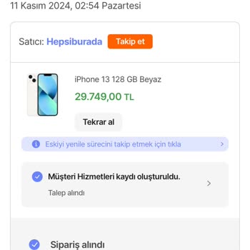 Hepsijet Sistem Sorunu Nedeniyle Mağduriyet Yaşadım